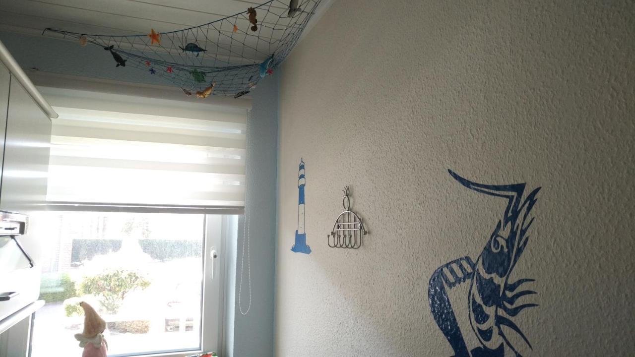 Haus Tertius - Strand- Und Hafennahe Ruhige Ferienwohnung Büsum Esterno foto