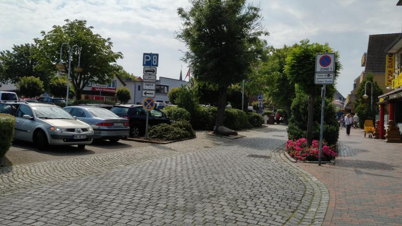 Haus Tertius - Strand- Und Hafennahe Ruhige Ferienwohnung Büsum Esterno foto