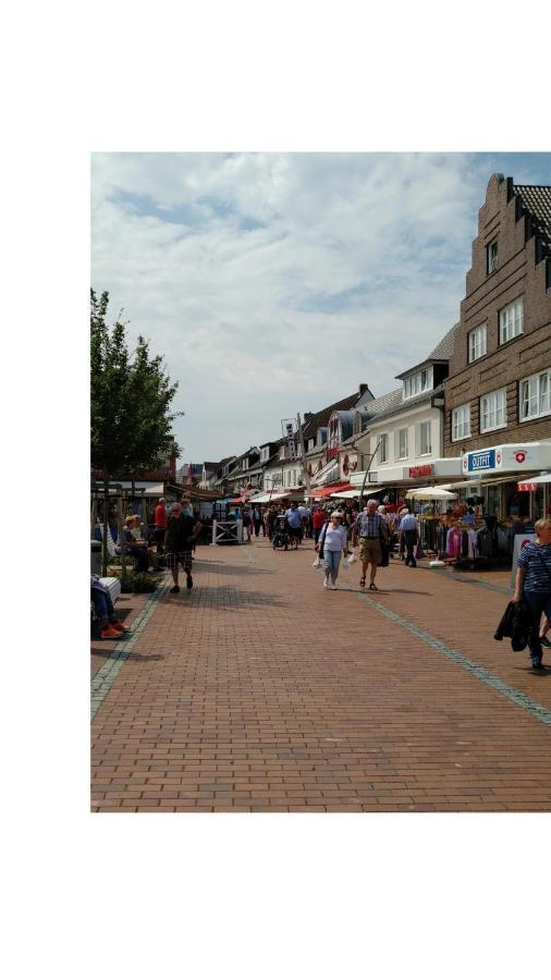 Haus Tertius - Strand- Und Hafennahe Ruhige Ferienwohnung Büsum Esterno foto